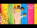 FAMÍLIA DOS DEDOS | FINGER FAMILY NURSERY RHYMES &amp; KIDS SONGS