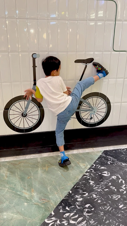 Keizo was sad he couldn't ride a bike and finally ⁉️
