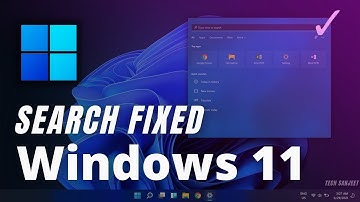 Windows 11 Search Bar not Working (Fixed!) | Windows 11 Searching Problem - 2025