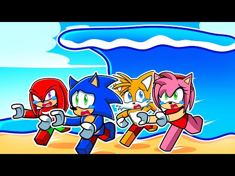 Escape The Roblox TSUNAMI With My FRIENDS…