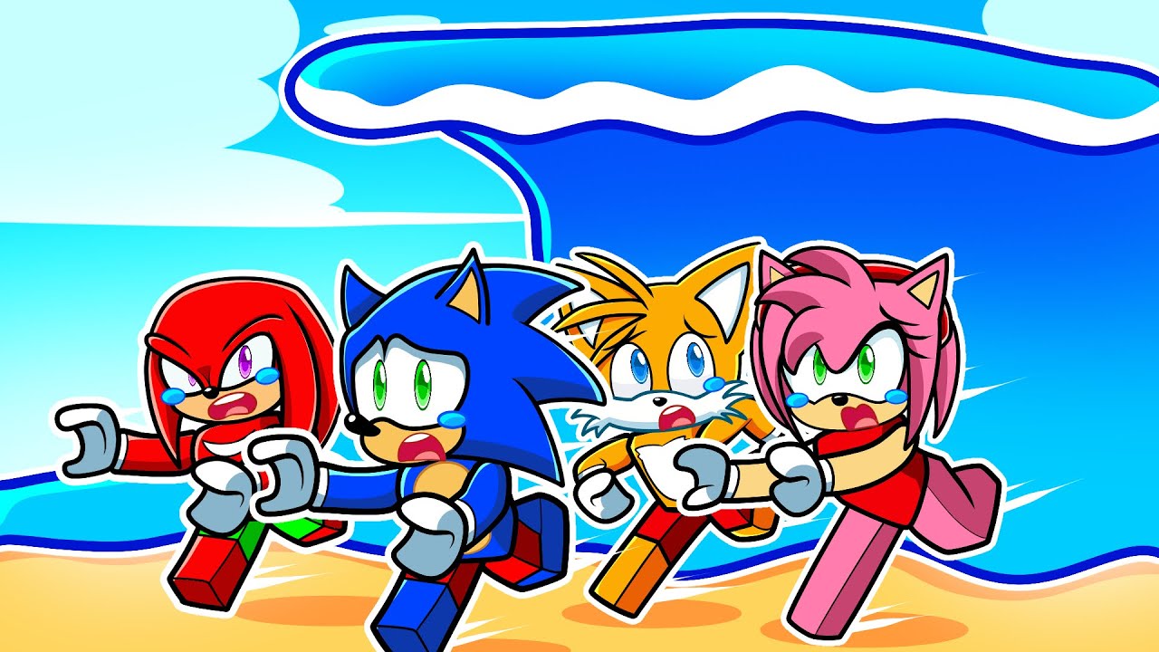 Escape The Roblox TSUNAMI With My FRIENDS…