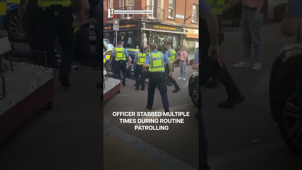 Ireland Police Officer Stabbed In Unprovoked Attack Dublin Subscribe To Firstpost N18G