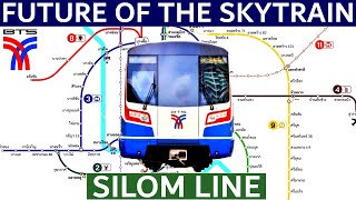 BANGKOK BTS SKYTRAIN | SILOM LINE Future Extensions to Khao San Road, Pinklao & Bangrak?
