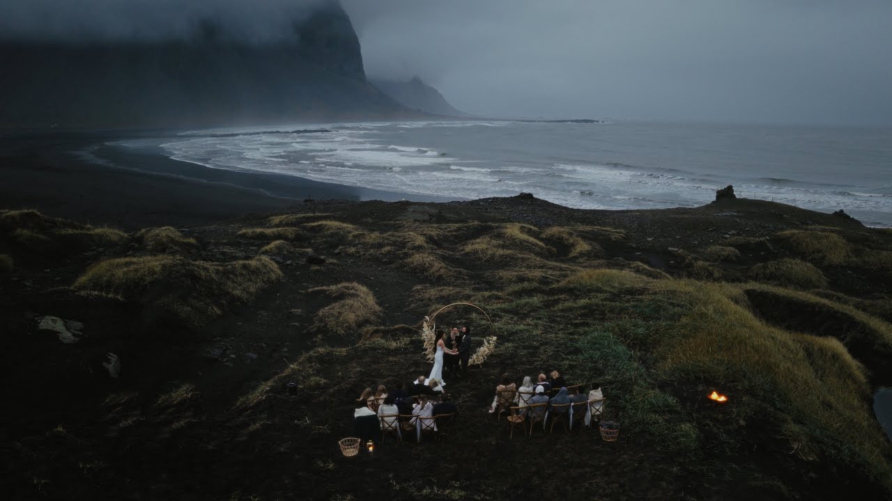 Anna & John Michael / Múlagljúfur & Vestrahorn Elopement, Iceland