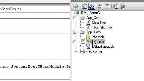 Httpmodules: XML Data via URL - Part 5 of 5