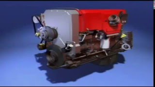 Мотор Cummins QSX15: трехмерная модель Мотор Cummins QSX15: трехмерная модель