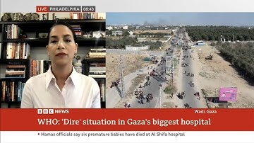Jadaliyya Co-Editor Noura Erakat Discusses Israeli Assault on Al Shifa Hospital with the BBC