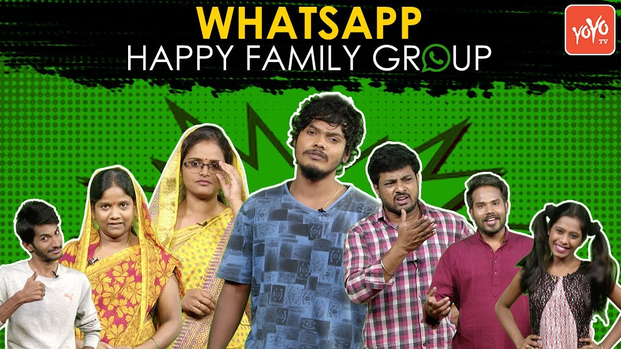 Happy Family Group Funny On Whatsapp Best Comedy Telugu Yoyo