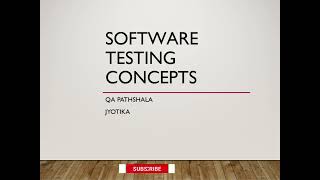 Session 7 Software Testing Levels Manual testing Tutorial Series Profile