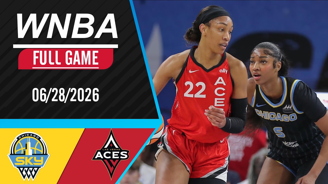 Las Vegas Aces vs Chicago Sky Full Game | June 28, 2026 | WNBA 2026