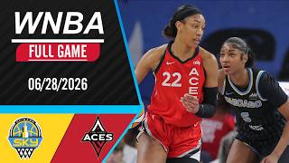 Las Vegas Aces vs Chicago Sky Full Game | June 28, 2026 | WNBA 2026