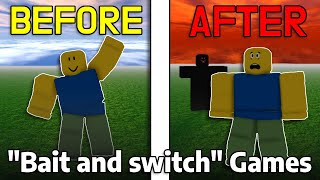 The Original Roblox "Bait And Switch" Horror Games