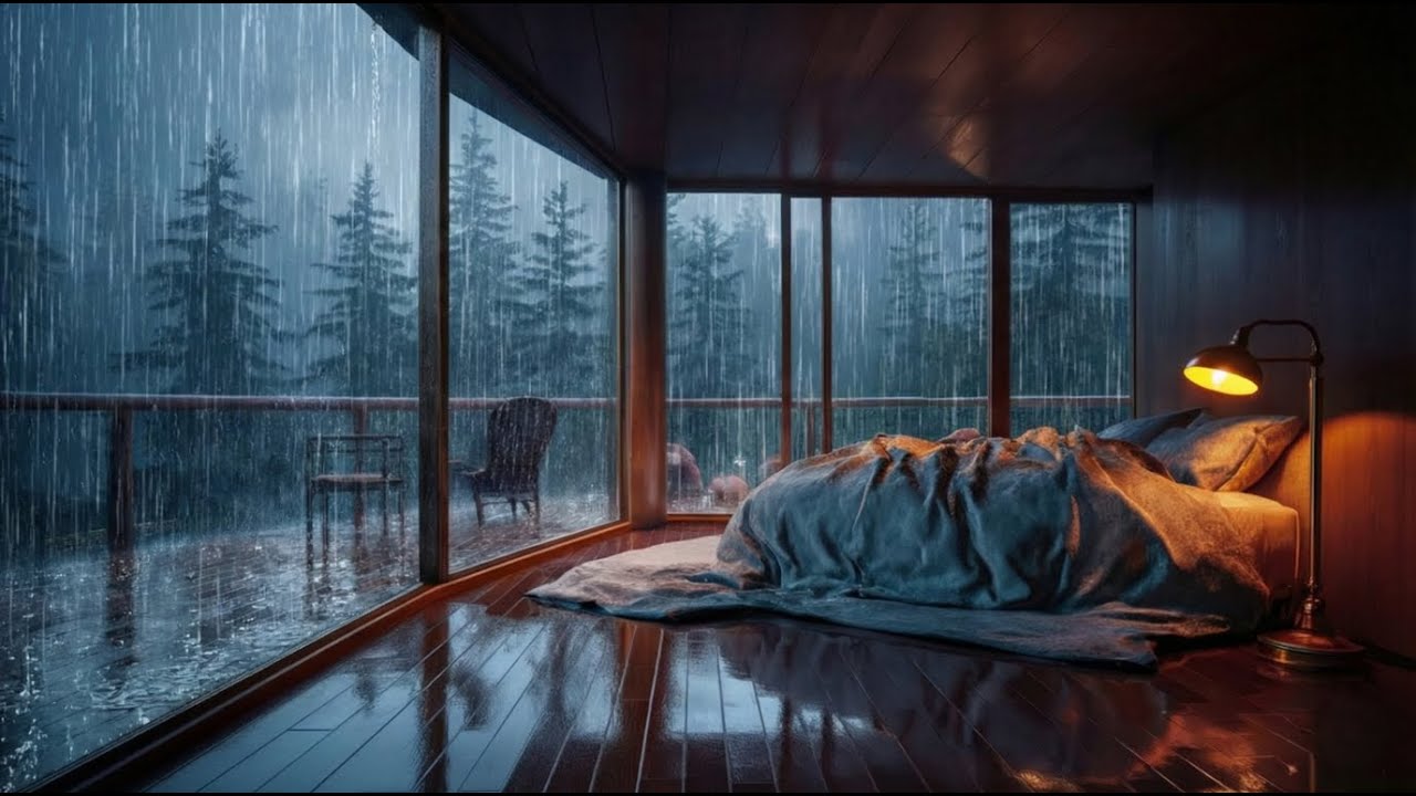🌧️ White Noise｜The pure sound of rain is perfect for quiet nights, sleep, focus, relaxation