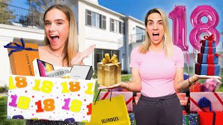 Giving Kaci 18 GIFTS for her 18th BIRTHDAY 🥳