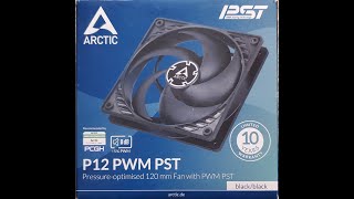Arctic P12 PWM PST Rev 3 Fan Review, Pt 1