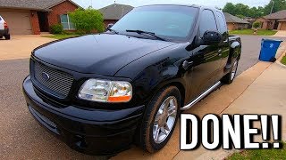 Copart $900 Ford F150 Harley Davidson  NEW PAINT + New House Tour