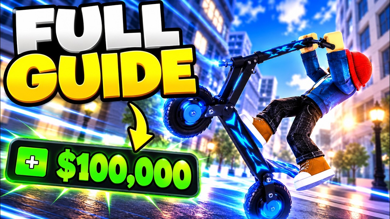 Video preview from TonyCool for Kukirin Life GUIDE! (How To Get FAST Scooters, Earn Money & Best Upgrades, Tips & Tricks) Roblox