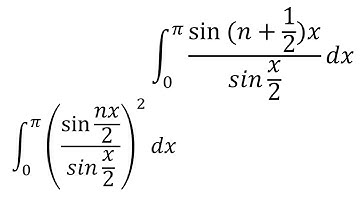 Dirichlet integral | Dirichlet kernel