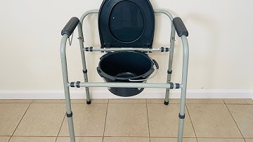 BEDSIDE COMMODE/EASY SETUP