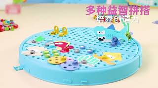 3D Assembled Screw Box 5 Themes 2D/3D Collage Building Wholesale Toy Supplier from China