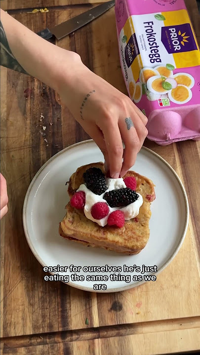 BABY FRIENDLY FRENCH TOAST🍓👶🏻