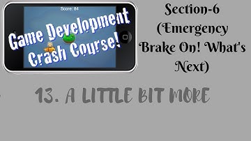 Game Development Crash Course wCorona SDK (13  A little Bit More)