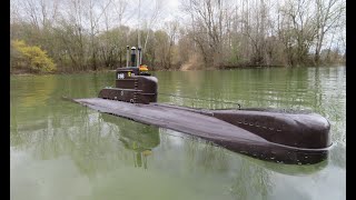 RC U-Boot Klasse 206 am Parksee Unterhaching 2021