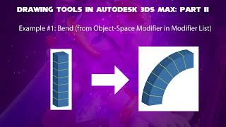 Wave the Swallow Teaches about Drawing Tools in Autodesk 3DS Max Part 2