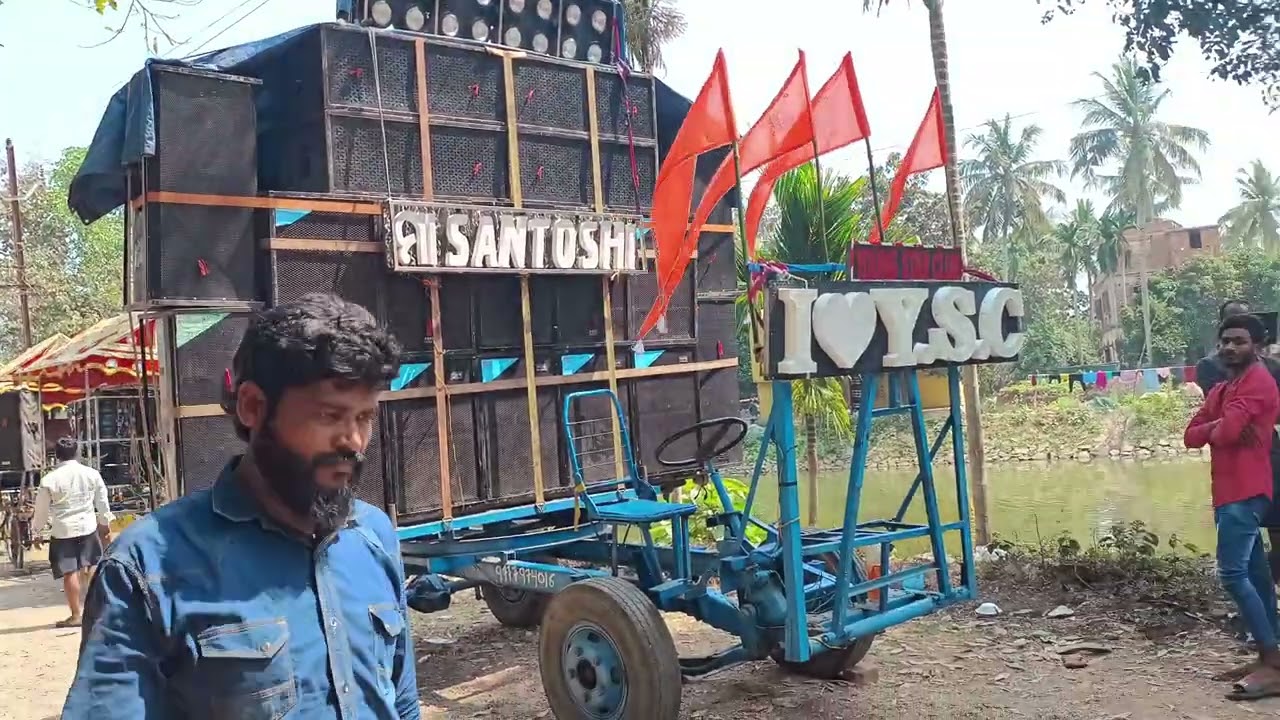 maa santoshi sound check ( ganjam, berhampur) || darabachha Saraswati Puja vasani 2024 ||