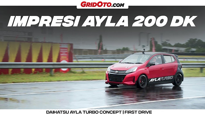 Daihatsu Ayla Turbo Concept | First Drive | GridOto