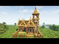 Minecraft | Medieval Starter House | Only Oak & Cobblestone | Minecraft Tutorial