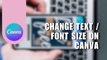 ❤ EFFORTLESS: How To Change Text / Font Size On Canva Mobile App | for Dummies