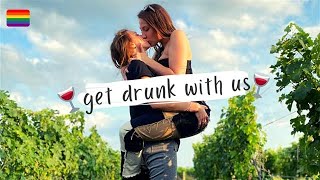 GET DRUNK WITH US VLOG | Lesbian Couple | LGBTQ+