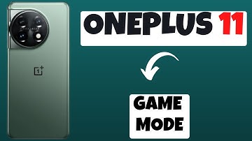 Oneplus 11 How to Fix Game Mode || How to Enable Game Mode || Game mode Settings
