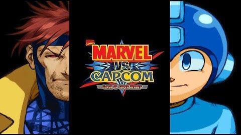 Marvel vs Capcom | Duo Team Attack | Gambit & Mega Man