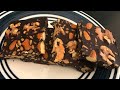 KETO CHOCOLATE NUT BAR | Low Carb Dark Chocolate bar | Almond Chocolate Bar