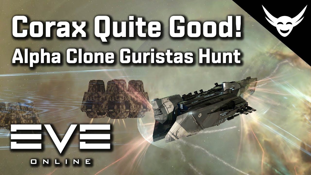 EVE Online Corax Surprisingly good at Guristas Hunt! YouTube