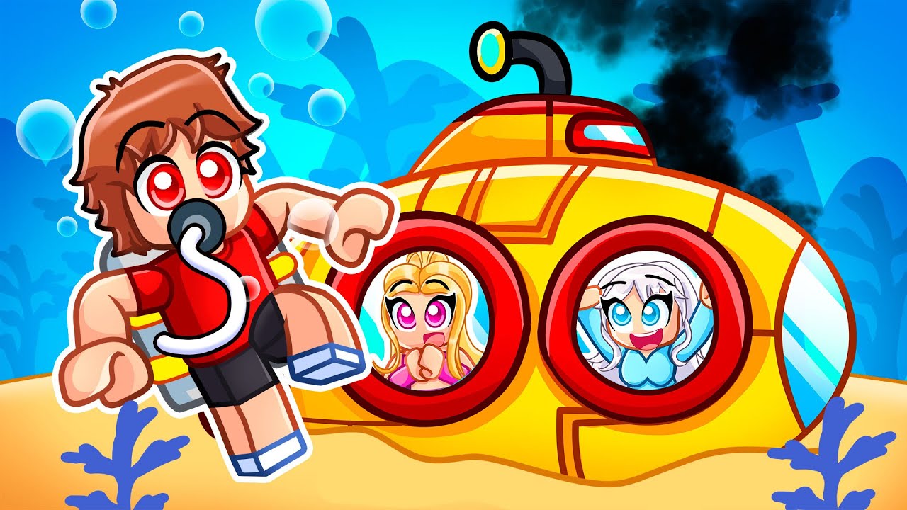 Океанское путешествие в Roblox с моими безумными фанатками...