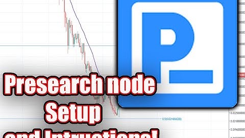 Presearch node setup and install!