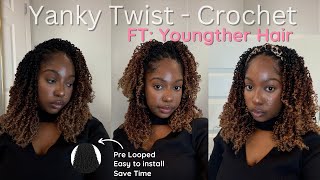 Yanky Twist Crochet Hair FT: Youngther Hair | Amazon Hair, Protective Styles