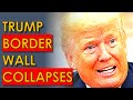 Trump Border Wall has FALLEN OVER and Shatters into Pieces