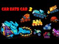 Car Eats Car 3 ЛЕДОКОЛ и ВСЕ БОССЫ: Магмазавр, Айсберг, Снегоуборщик, Жестянка, Субмарина, Черепаха