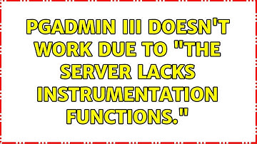 Ubuntu: pgadmin III doesn