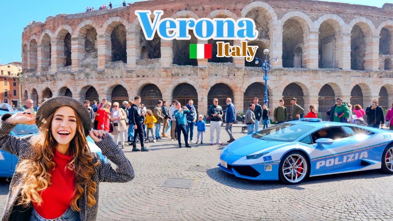 Verona, 意大利 | 城市步行之旅 4K | 2023年4月20日