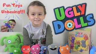 Ugly Dolls Toys 2019 Movie Fun Unboxing Collection For Kids Hasbro And Untamed Fingerlings Venom