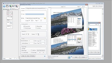 PDFCool Studio - How to Add Background on PDF Documents