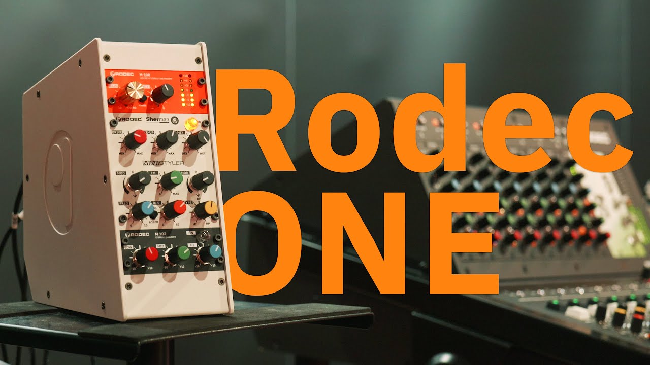 Rodec ONE 100-Series Module Chassis with MiniStyler - Vintage King