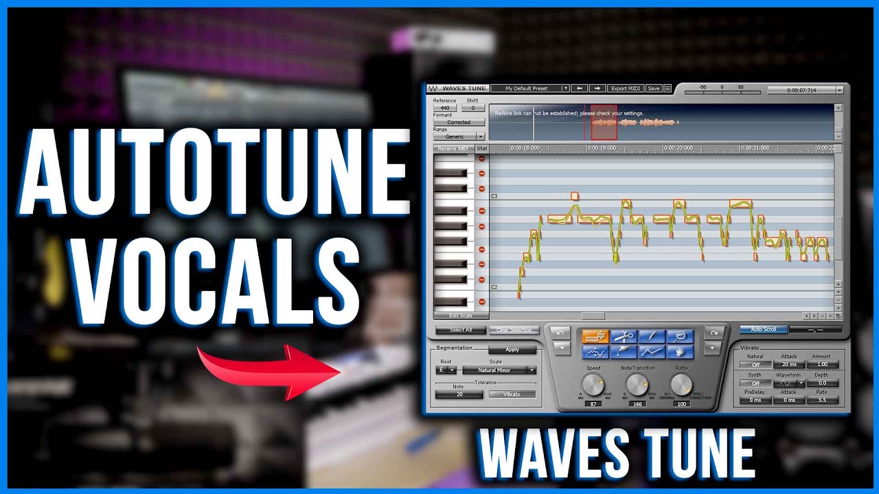 Автотюн Waves. Waves Tune. Waves Tune VST.