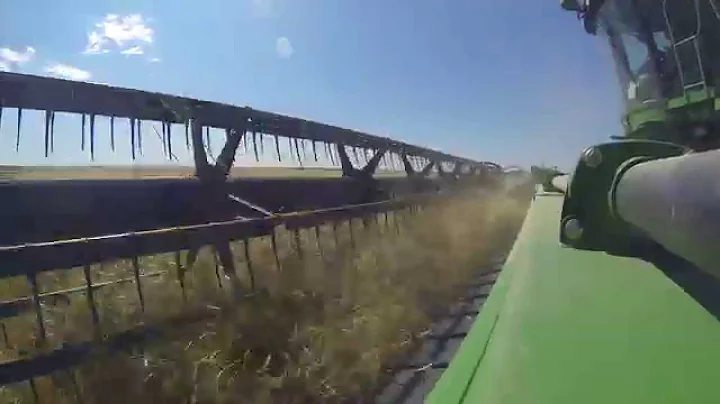 Nebraska Wheat Harvest 2015 - GoPro
