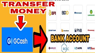 PAANO MAG TRANSFER NG PERA FROM GCASH TO BANK ACCOUNT | STEP BY STEP | Yhanha cute
